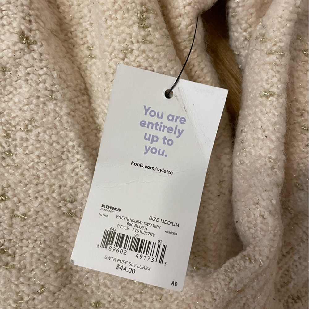 Vylette girls size medium sweater - Picture 2 of 3